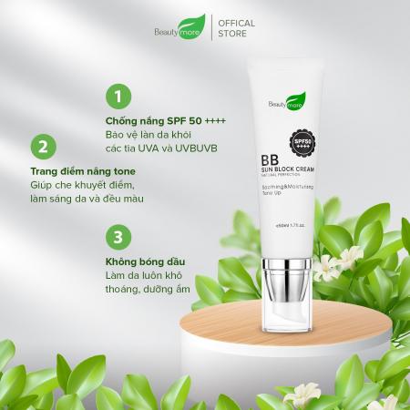 Kem BB chống nắng BB Sunblock Cream SPF50++++suncream slide 3